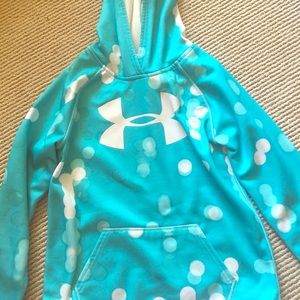 Girls large under armour sweatshirt